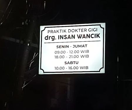Praktek drg. Insan Wancik