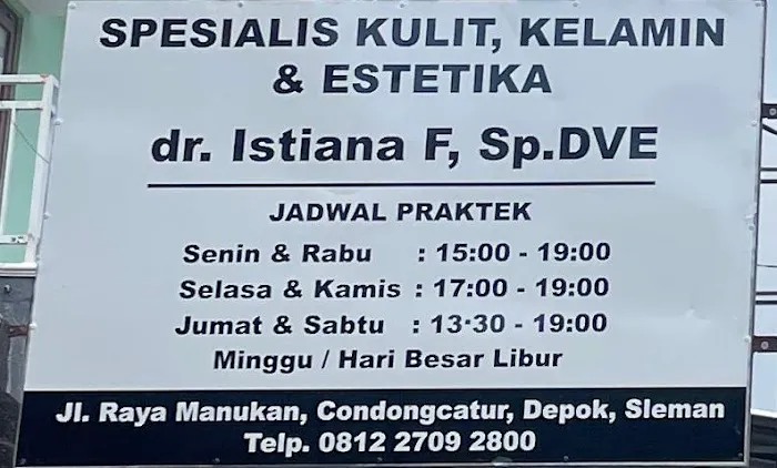 dr. Istiana F, Sp.KK (Sp.DVE) Picture 1
