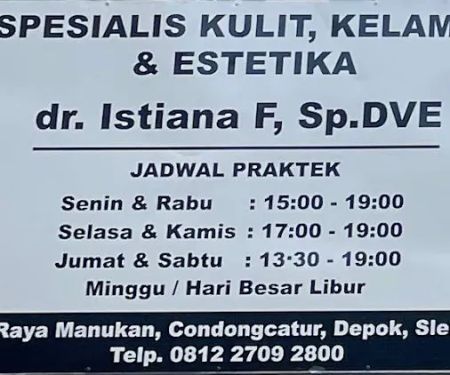 dr. Istiana F, Sp.KK (Sp.DVE)