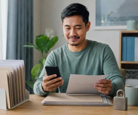 Menyimpan Hasil Pemeriksaan: Urutkan dan Lindungi Data